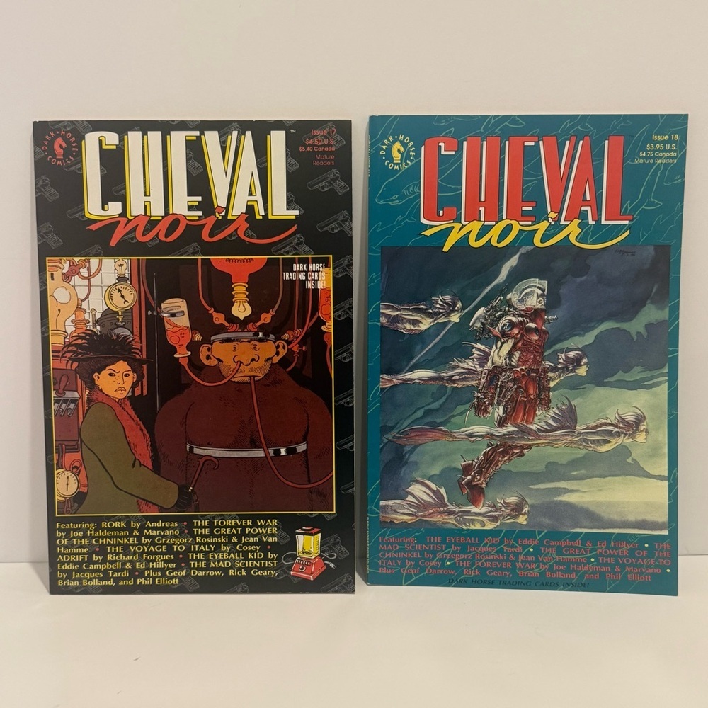Dark Horse Comics Cheval Noir #17 #18